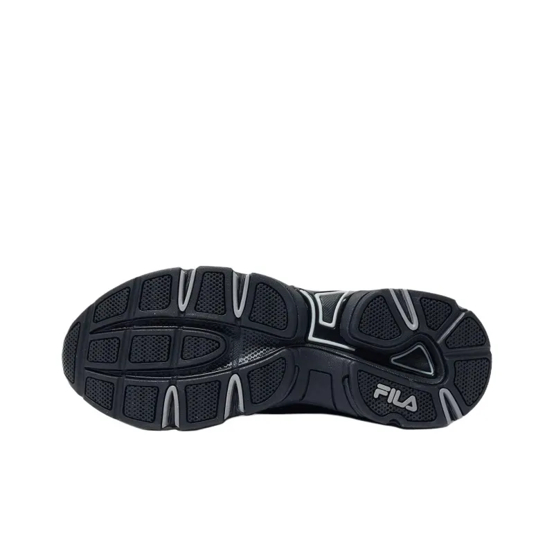 FILA Memory Decimus V3 Anti Slip Wear Resistant Low Top Casual Shoes Unisex Black-5