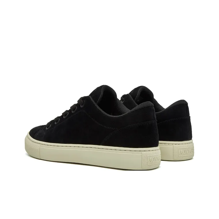 Oak Elephant Coverage Low Top Skateboard Shoes Men's Black-3