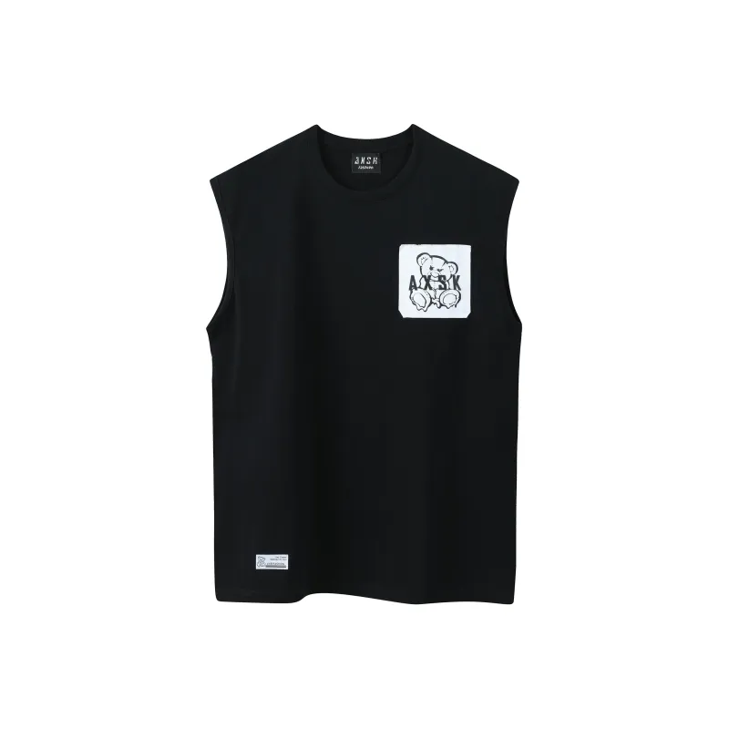 A.X.S.K Tank Tops Unisex-44