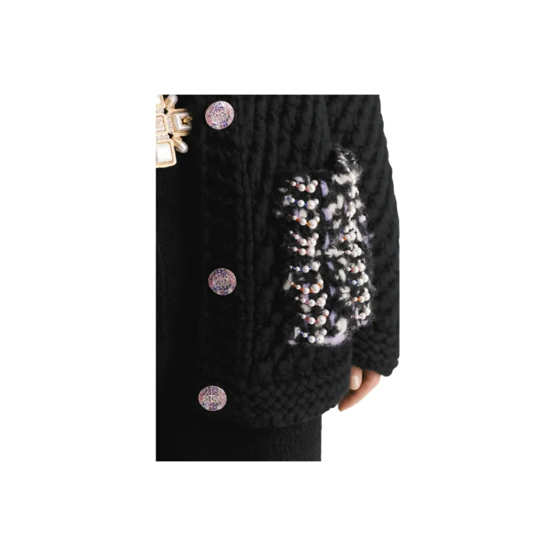 CHANEL Sweaters Women's Black-4
