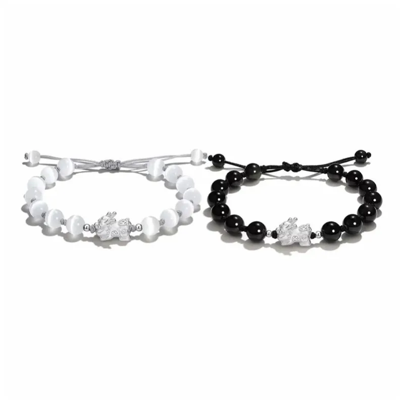 JINYICHENG Agate Jade Bracelets Unisex-0