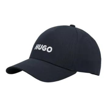 HUGO BOSS Cotton Baseball Caps Men's Blue