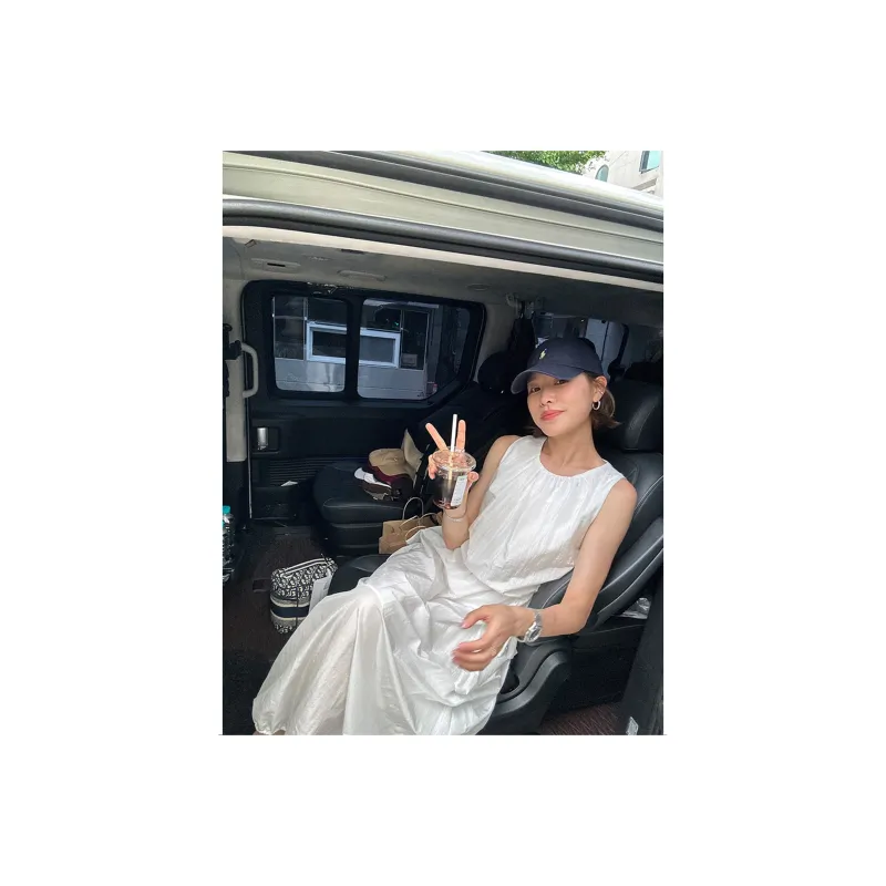 Le Alfashionline Sleeveless Dresses Women's-11