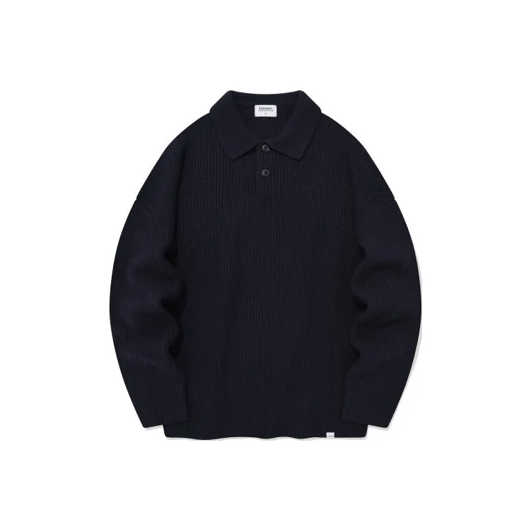 COVERNAT Sweaters Unisex Marine Blue-0