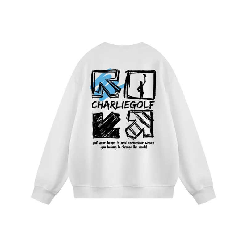 CHARLIE GOLF Sweatshirt Unisex Black-2