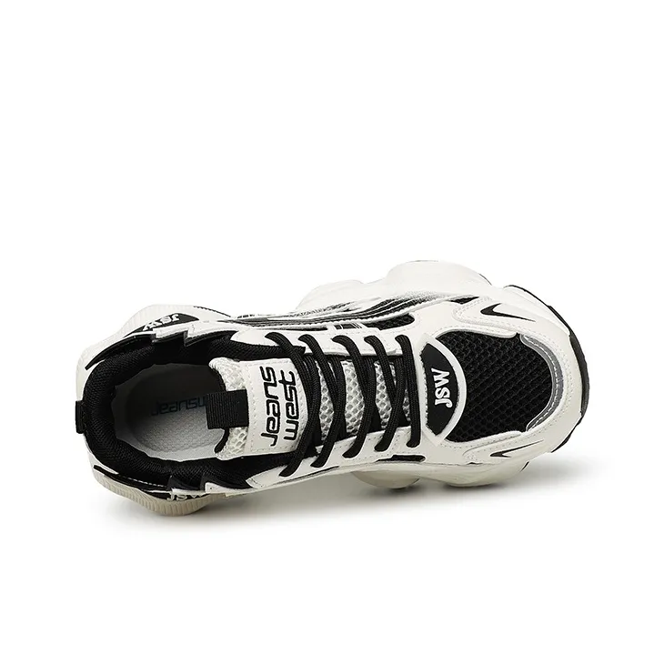 JEANSWEST Unique Charm, Free And Lively Slip Resistant Low Top Chunky Sneakers Unisex-4