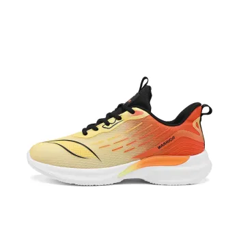 WARRIOR Running Shoes Men Low Top Orange/Yellow