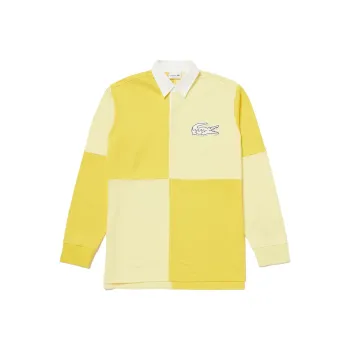 LACOSTE Polo Shirt Men's Yellow