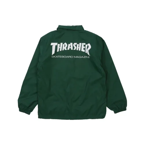 Thrasher Jackets Unisex Green