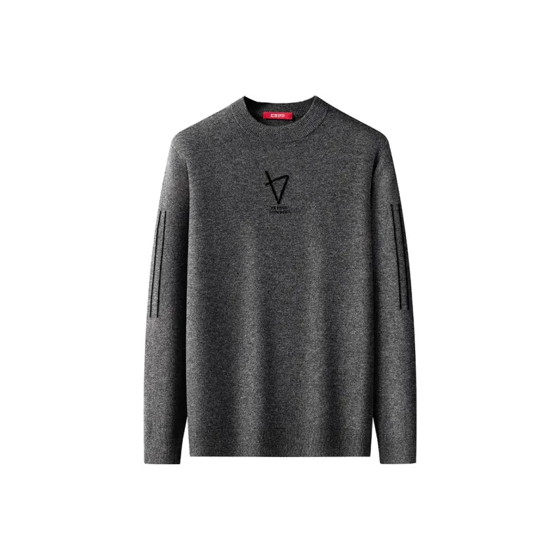Red bean Sweaters Men-6