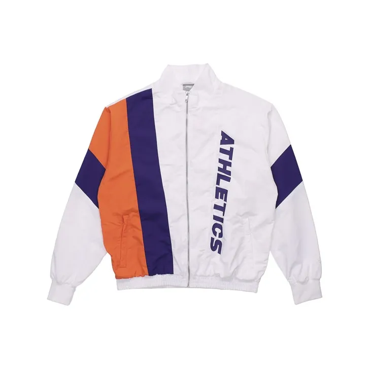 LiNing Jacket Unisex Milk White & Orange-0