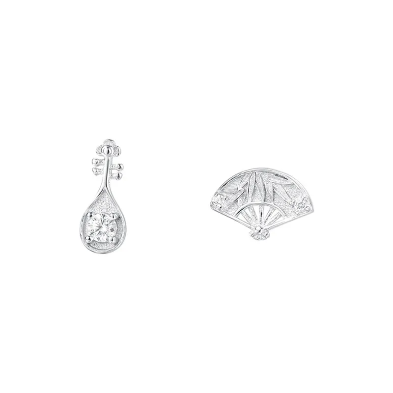 KiNGZiT S925 Silver Stud Earrings Women's-0