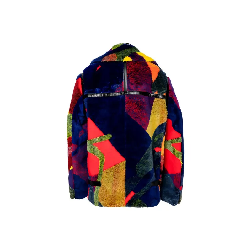 KAWS X Sacai Women'ss Fur Coat-1