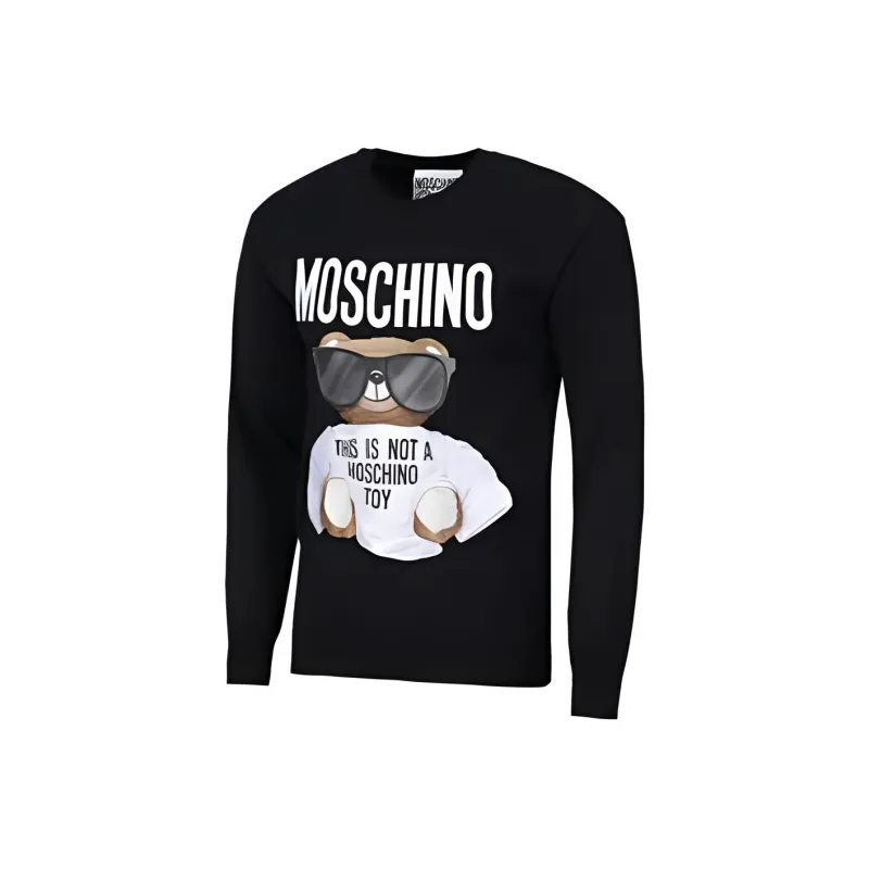 MOSCHINO Teddy Embroidered Sweater-2