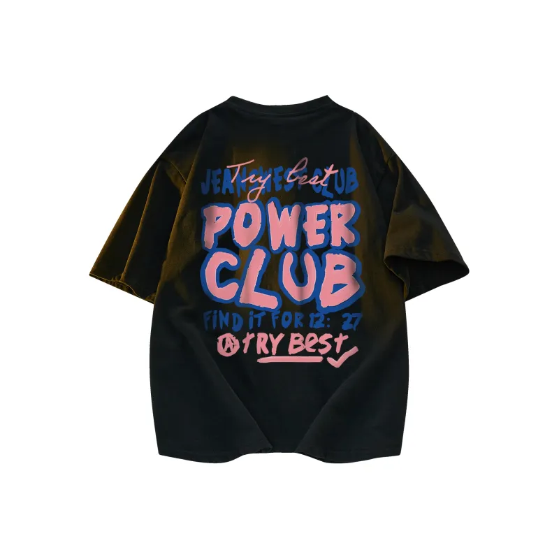 JEANSWEST CLUB T Shirts Unisex-4