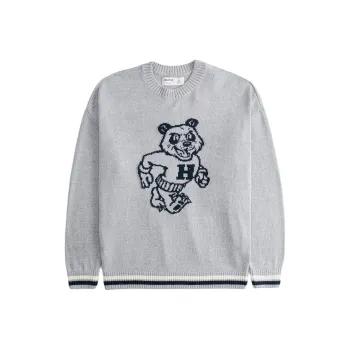 Hollister Sweaters Men Gray