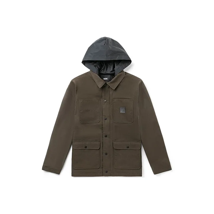 Vans Jackets Men Dark Brown-0
