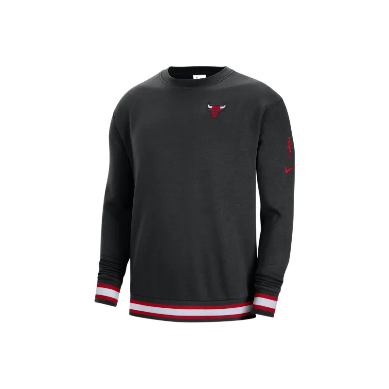 Nike Nba Chicago Bulls Courtside Fleece Sweatshirt-0