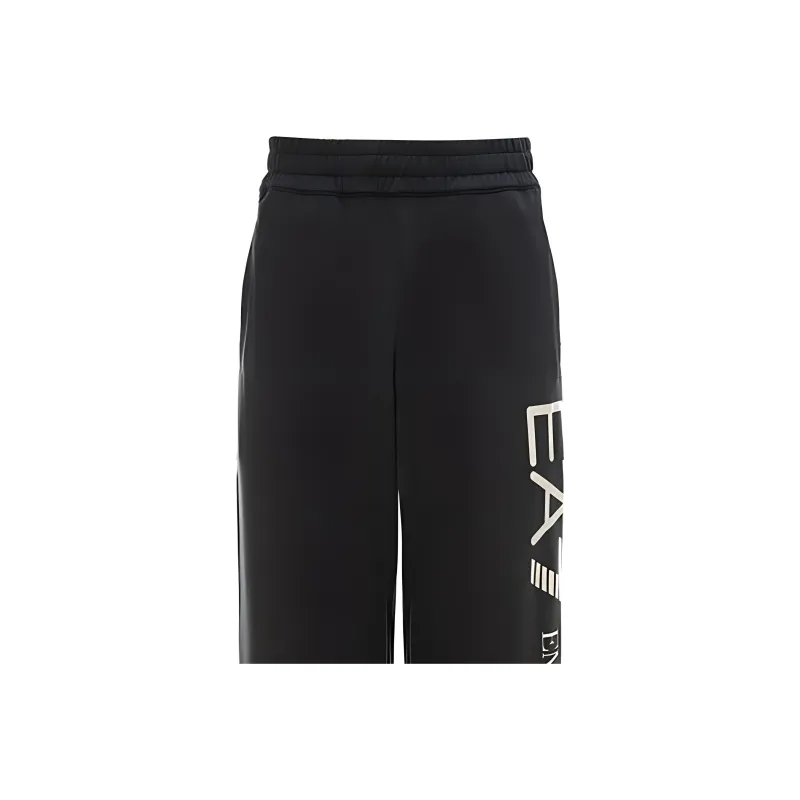 EMPORIO ARMANI Knitted Sweatpants Men Black-2