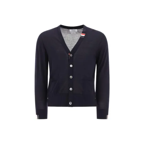 THOM BROWNE Button Up Knitted Cardigan