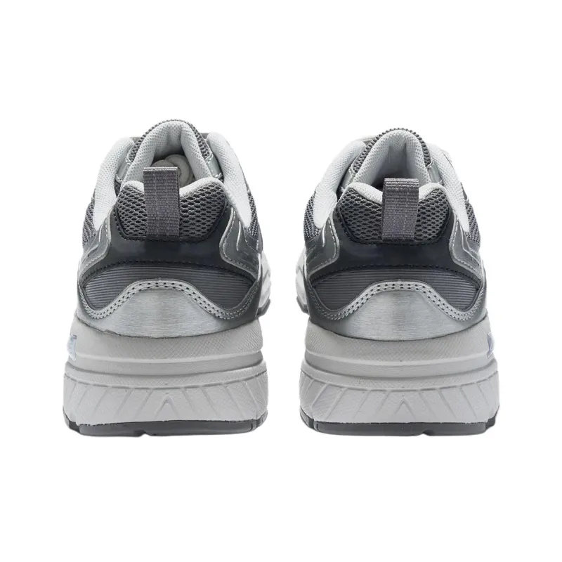 FILA Memory Decimus V3 Anti Slip Wear Resistant Low Top Casual Shoes Unisex Gray-4