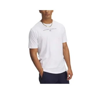 Under Armour Stacked T Shirt Men's White