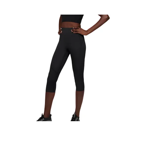 On Movement 3/4 Tights Athletic Trousers Women's Black