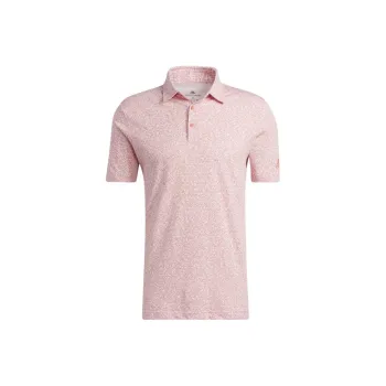 Adidas ABSTRACT PRINT GOLF POLO SHIRT Polo Shirt Men's Pink