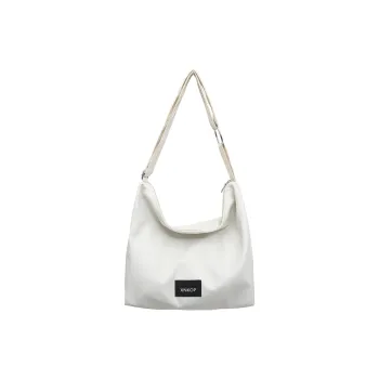 Single Warehouse Nylon Shoulder Bag Regular Unisex White/Gray/Black/Pink/Blue