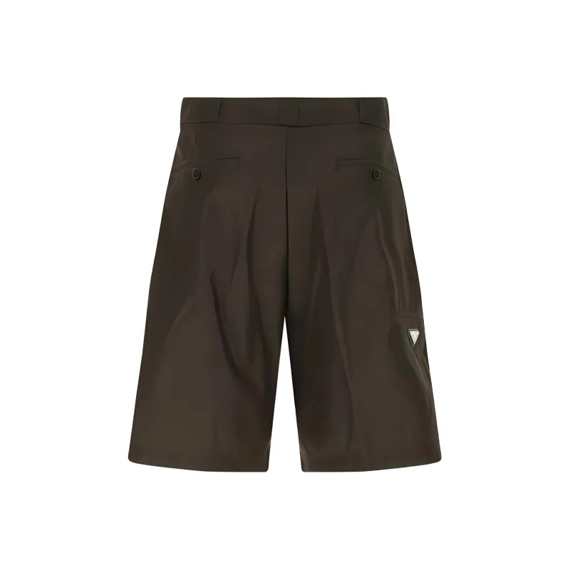 PRADA Casual Shorts Men Green-1
