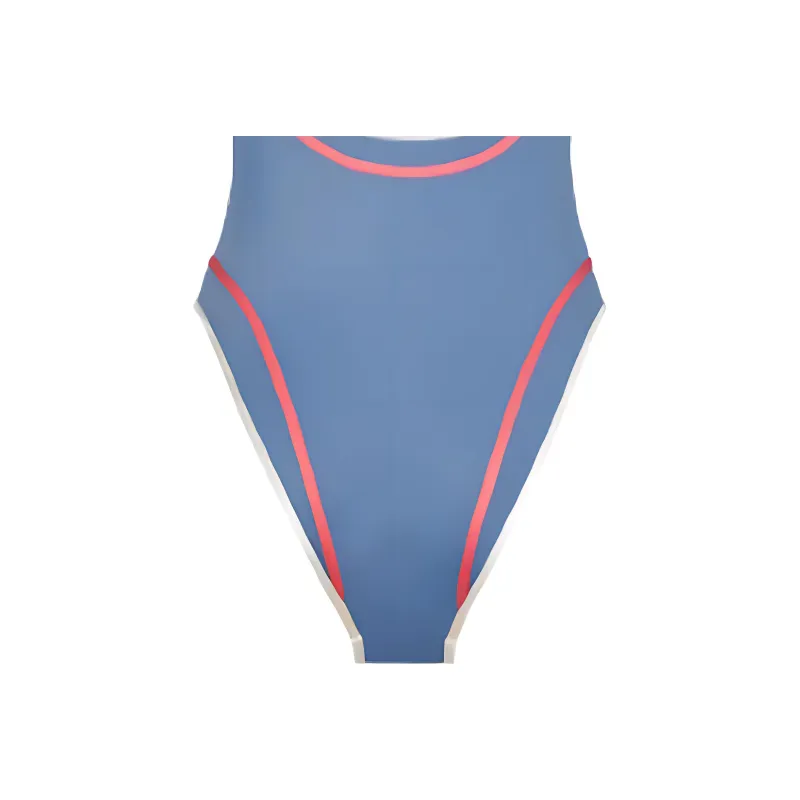 FENDI Lycra SS23 One-piece Swimsuit Women's Blue-3