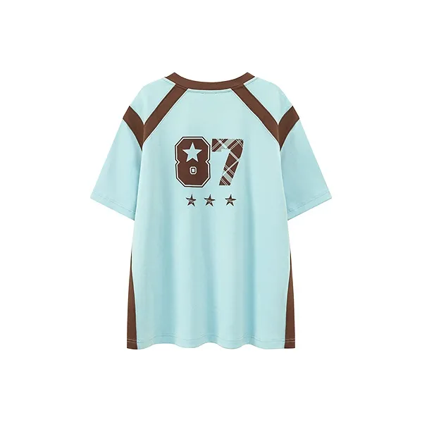 CHUU T Shirts Women's Baby Blue-1