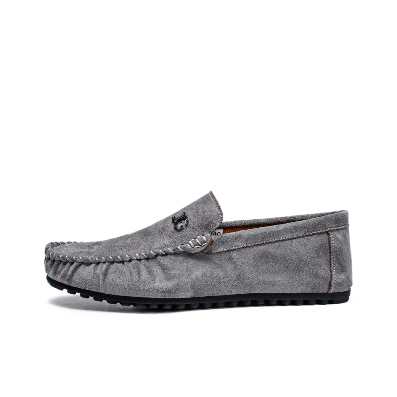 Black tailed Deer Loafers Men's-12