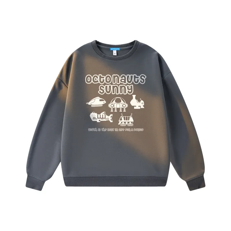 Small Columns Under The Sea Sweatshirt Unisex-20