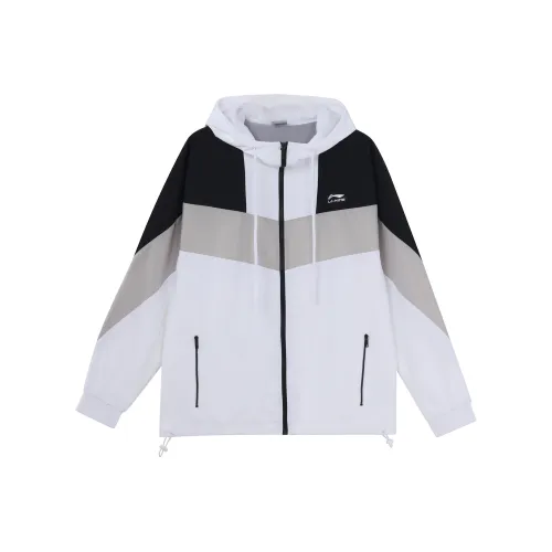 LINING Sports Fashion Collection Jackets Men White