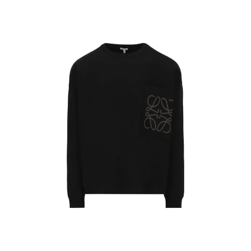 LOEWE Anagram-Motif Crewneck Jumper