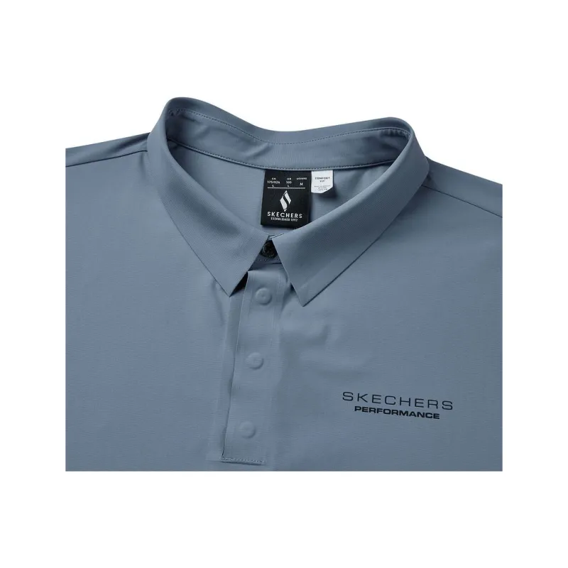 Skechers Polo Shirt Men Firestone Gray-4