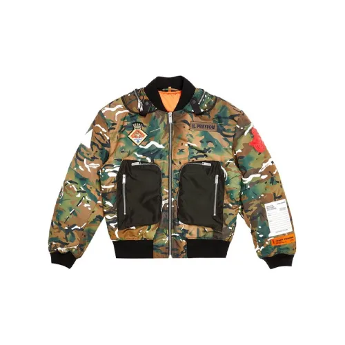 HERON PRESTON Jackets Men Green