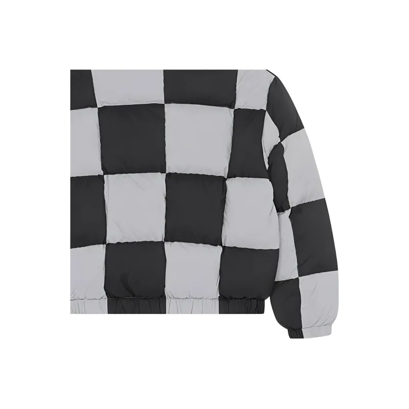 KENZO X Nigo Check Boxy Oadded Coat-4