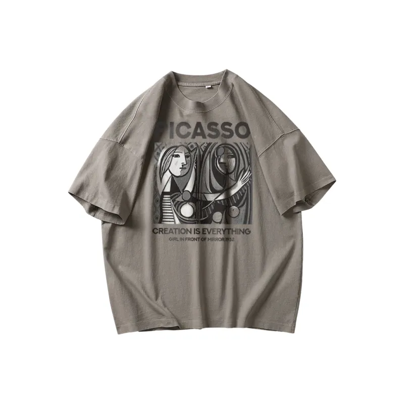 Pimio T Shirts Unisex-0