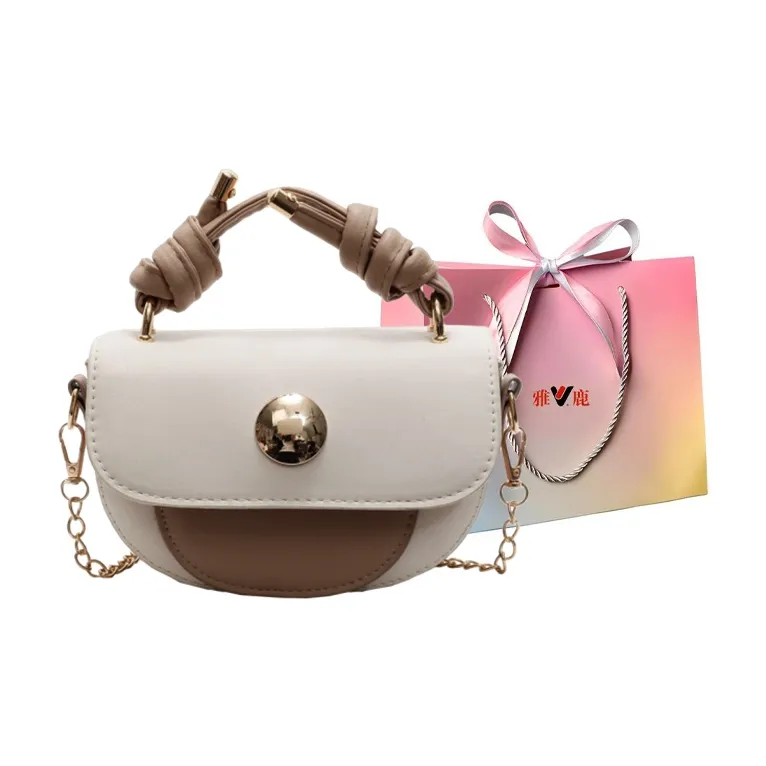 Yalu PU Handbag Women's Black/Pink/Khaki/Silver-12