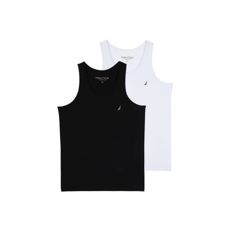 NAUTICA UNDERWEAR Tank Top Men's 2 Pack-1