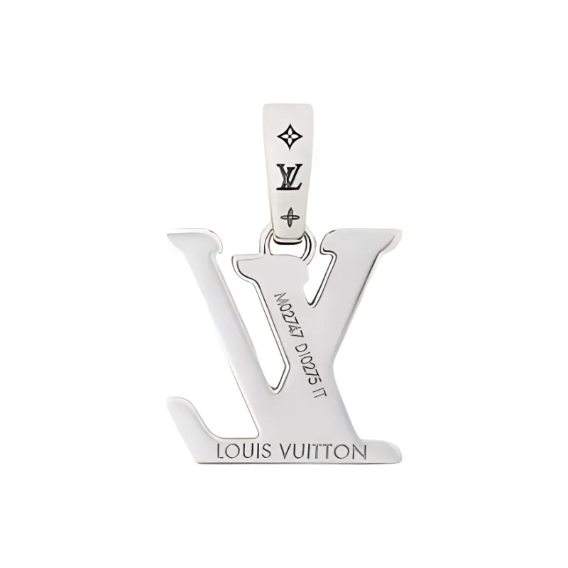 LOUIS VUITTON Metal Parts Charms / Pendants Men's Silver-1
