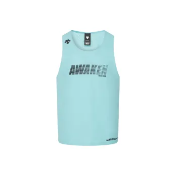 DESCENTE RUNNING Collection Tank Top Men's Sky Blue