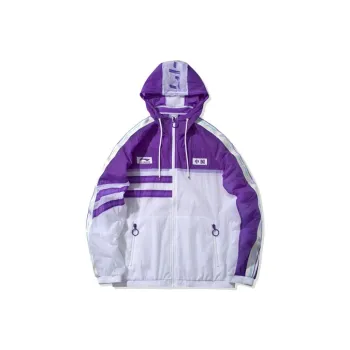 LiNing Sports Fashion Collection Jacket Men's Bright Lotus Purple