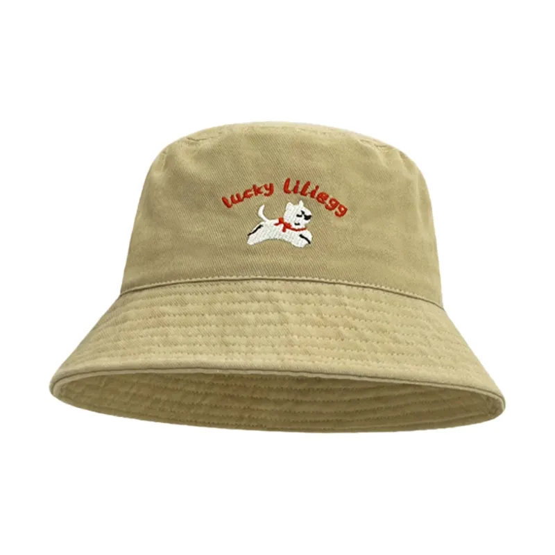 ZKY Cotton, Polyester Bucket Hats Unisex-4