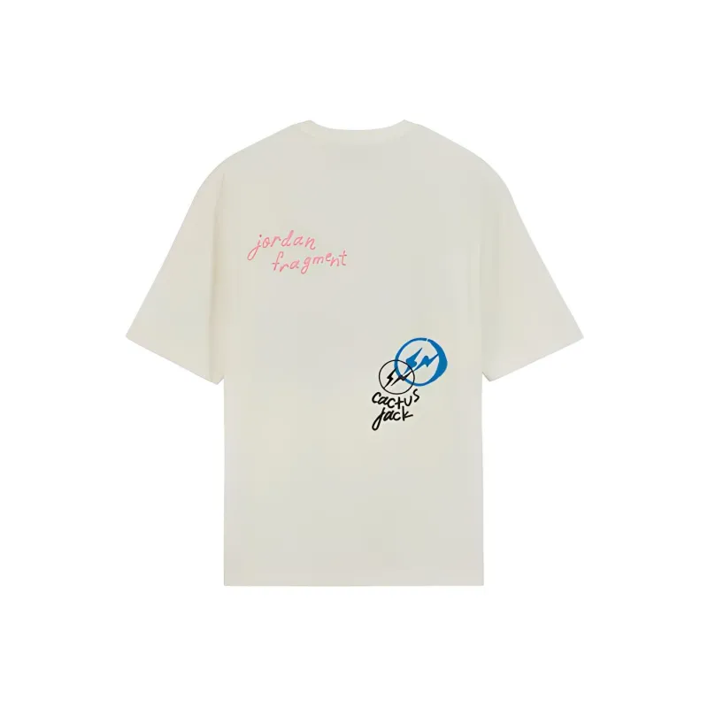 Travis Scott X JORDAN X Fragment Design T shirt-1