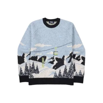 FILA Sweaters Unisex Blue
