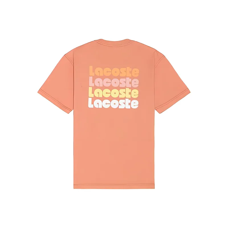 LACOSTE T Shirts Men Orange-1