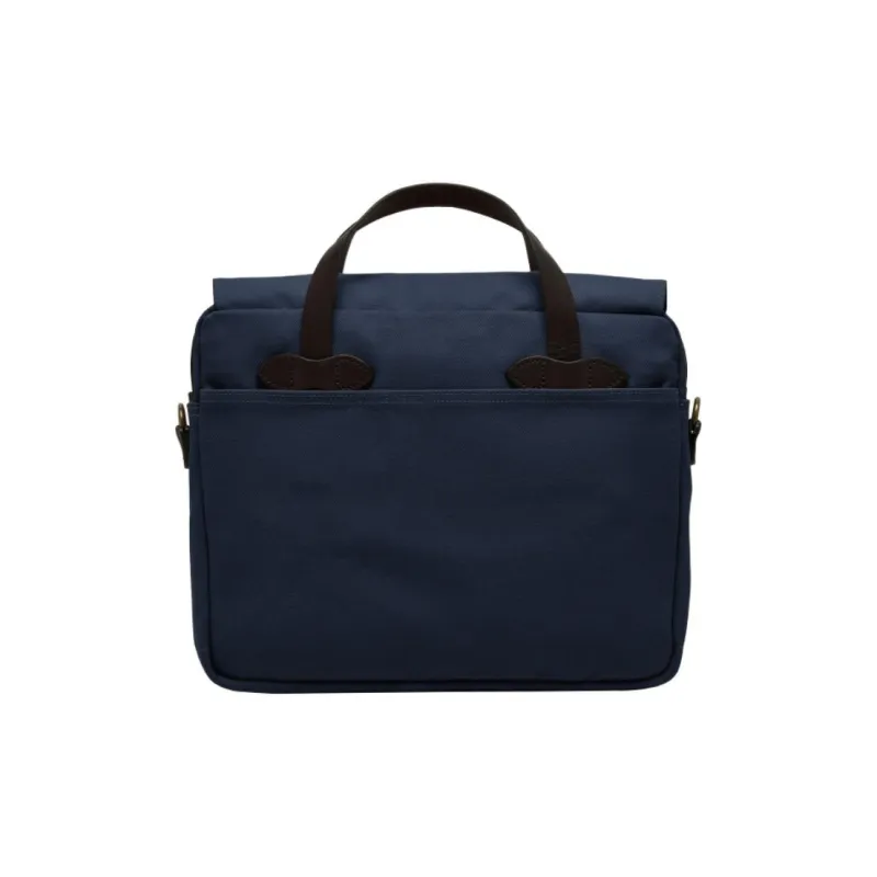 Filson Cotton Briefcase Men's Marine Blue-3